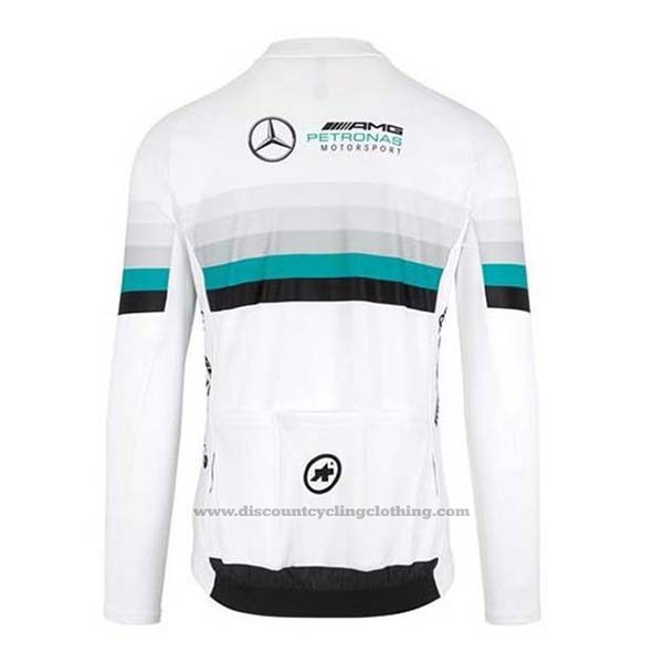 2020 Cycling Jersey Mercedes F1 Long Sleeve and Bib Tight